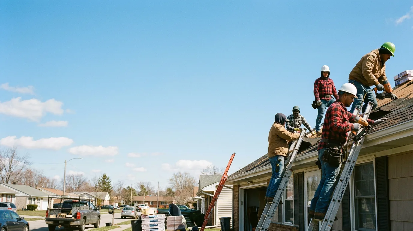 Roofing in Papineau, IL near me